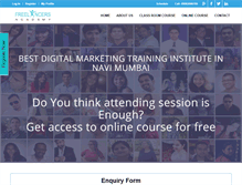 Tablet Screenshot of freelancersacademy.com